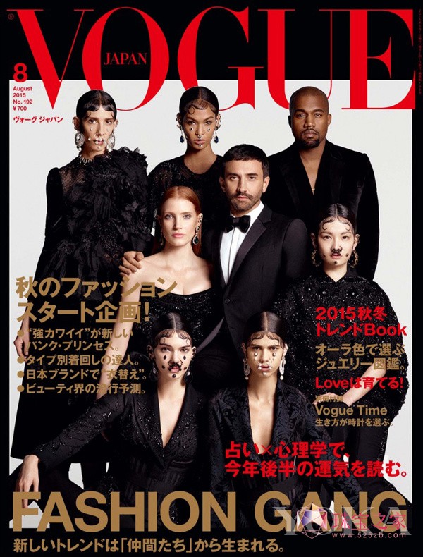 Riccardo Tisci+Kanye West+Jessica Chastain&ڳģհ桶Vogue8¿