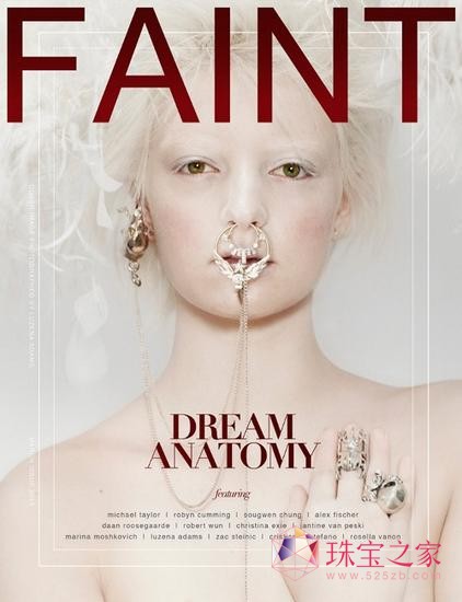 Givenchy鼻环拍摄的杂志大片关于鼻环的大片